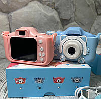 Цифровий дитячий фотоапарат іграшка, дитяча цифрова камера Smart Kids Kitty GM-20+гра