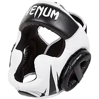 Боксерский шлем VENUM Challenger 2.0 Headgear Черный/белый