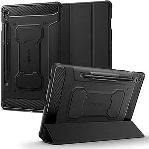 Чохол Spigen Rugged Armor Pro Black для Galaxy Tab S9 FE  ACS06857