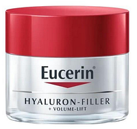 Крем для обличчя Eucerin Hyaluron-Filler+Volume-Lift SPF15 денний для відновлення контуру обличчя для норм шк