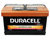 Автомобільний акумулятор DURACELL Extreme AGM 80Ач 800А