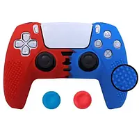 Накладки для геймпада Infinity Anti-slip PlayStation 5 DualSense PS5 Blue Red