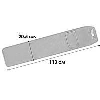 Спортивний пояс AOLIKES HY-7971 Gray L корсет з кишенею 6 шт., фото 6