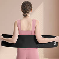 Спортивний пояс AOLIKES HY-7971 Black L корсет з кишенею 2 шт., фото 4