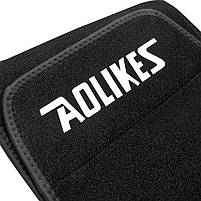 Спортивний пояс AOLIKES HY-7971 Black L корсет з кишенею 2 шт., фото 3