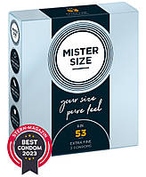 Презервативи Mister Size 53 Pure Feel 3 шт