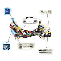 Адаптер штатного підсилювача FEELDO для Lexus RX200t RX300 RX350 RX350I RX450hl IV 2020-2021 (4629) Лексус 3 шт., фото 3