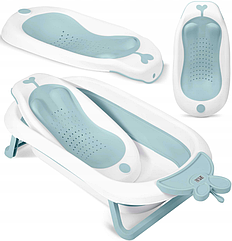 Дитяча складана ванночка з термометром RicoKids (Польща)