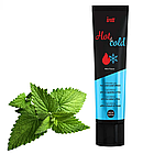 Лубрикант оральний зі смаком м'яти з гарячим і холодним ефектом "Hot & cold gel" Intt (100 мл)