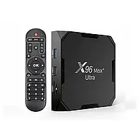 HD медіаплеєр X96 MAX+ Ultra Android TV (905x4/4GB/64GB)