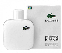 Туалетная вода мужская Lacoste Eau De Lacoste L.12.12 Blanc-Pure 100 мл (Euro A-Plus)