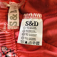 Лосини для дівчат оптом, S&D,98-128 см, № CH-6567, фото 8