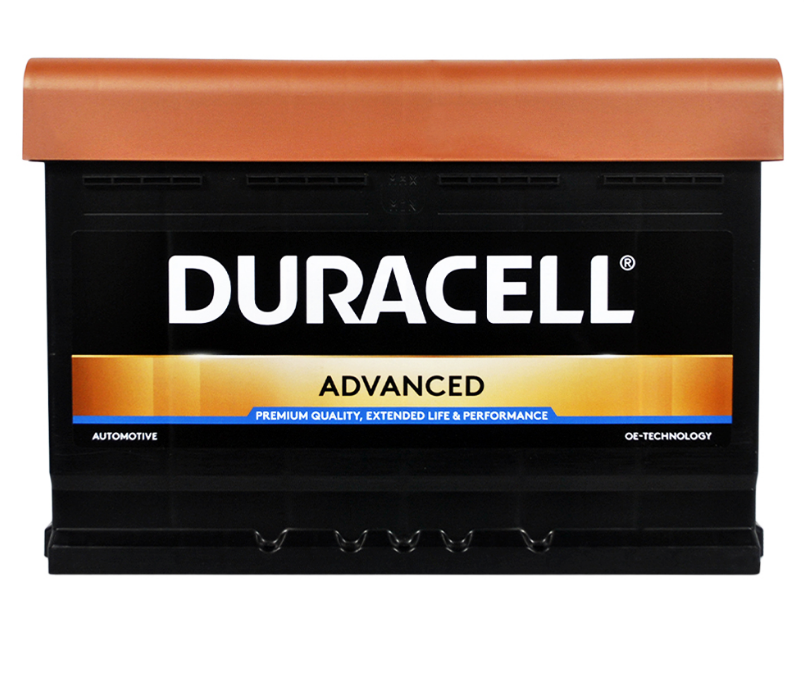 Акумулятор автомобільний  77Аh Duracell Advanced  (-/+) EN700