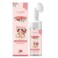 Пенка-мусс для умывания SERSANLOVE Peach Amino Acid Cleanser Mousse с экстрактом персика 150 мл