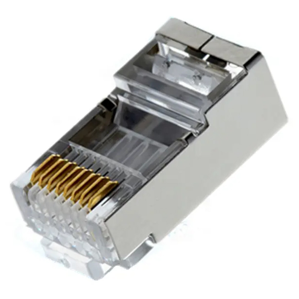 Конектор RJ-45 екрановані (8Р8С ) для кабелю 5 кат.