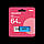 Флеш-накопичувач ADATA USB 2.0 C906 64Gb Water Blue, фото 3