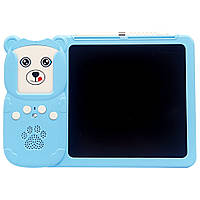 Toys Планшет для малювання LCD Writing Tablet + озвучена абетка Монтессорі Y5-1AB 112 карт