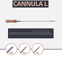 AestheLine COG CANNULA L 18Gx100mm PLLA (2 шт.)