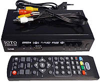 Новинка! Цифровая приставка для телевизора IOTO 2558 DVB-T2 WiFi IPTV HDMI USB