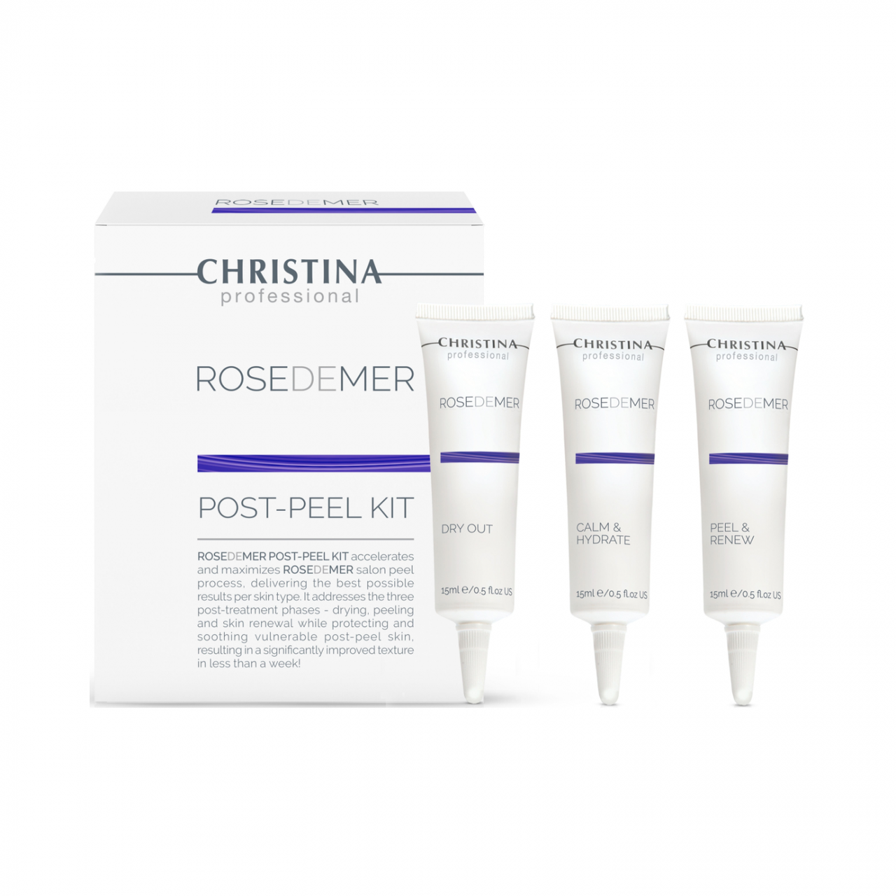 Kit Rose de Mer Post-Peel TM Christina Набір для постпілінгового догляду