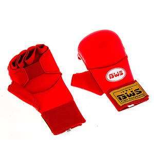 Накладки для занять карате BWS4008, розміри L, XL, червоний і синій кольори