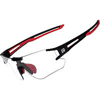 Фотохромные очки ROCKBROS 10125 Черный с красным