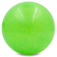 М'яч для художньої гімнастики Lingo Галактика C-6273 15см зелений