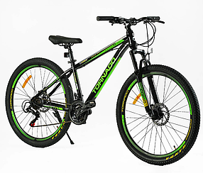 Велосипед Спортивний Corso 27.5`` дюймів «TORNADO» TR-27257  рама сталева 15.5’’