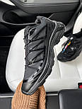 Чоловічі кросівки Salomon XT-6 весна-осінь чорні. Живе фото, фото 3