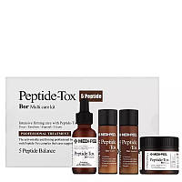 Набір мініатюр для обличчя проти зморшок з пептидами Medi-Peel Peptide-Tox 5 Peptide Bor Multi Care Kit, 4 шт