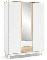 Шкаф 3Д2Ш Глория с зеркалом Мебель-Сервис