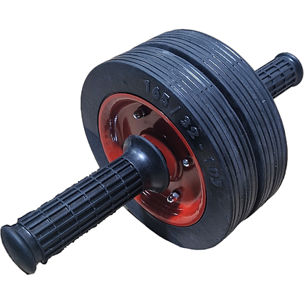 Ролик для преса металевий на підшипнику, подвійний, діаметр 165мм, 2,5 кг, фото 1