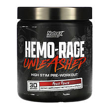 Передтренувальний комплекс Nutrex Hemo-Rage Unleashed 30 serv (Fruit Punch)