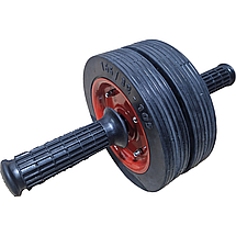 Ролик для преса металевий на підшипнику, подвійний, діаметр 165мм, 2,5 кг, фото 4