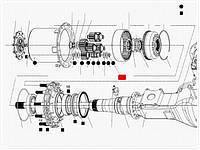 Кольцо стопорное сателлита колесного редуктора T216891 FC467A577AA