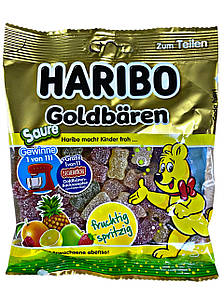 Жувальні цукерки Haribo Goldbaren Saure  175г