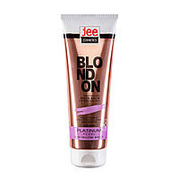 Маска-бальзам для осветленных волос Jee Cosmetics BLONDON Платиновая жемчужина Anti Yellow, 250 мл