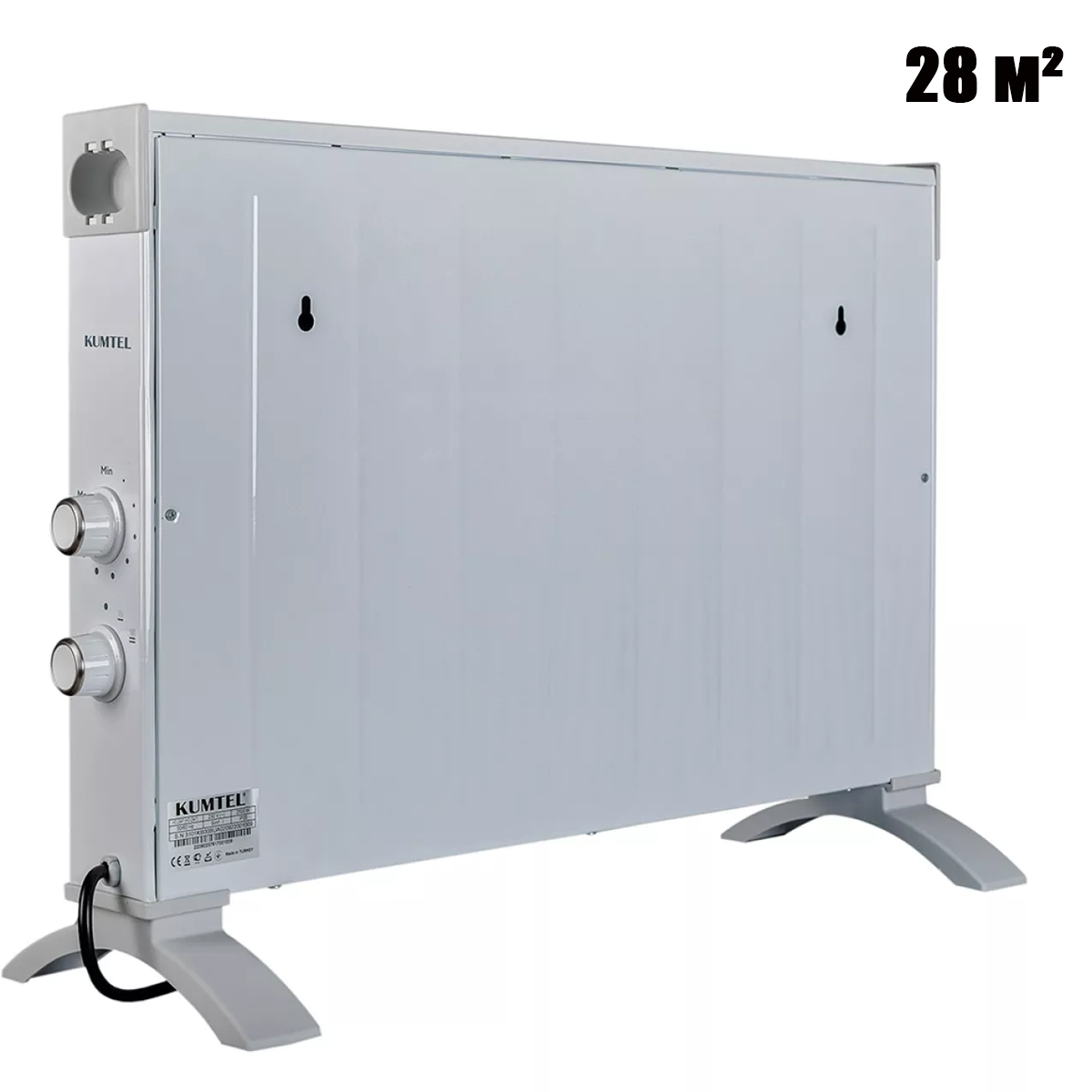 Конвекторний обігрівач HC-2947 Kumtel 28 м², 2,5 кВт