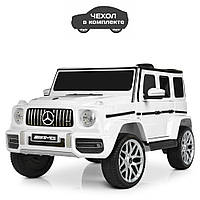 Электромобиль джип детский Mercedes G63 AMG M 4214EBLR-1, белый