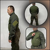 Камуфлированная рубашка ubacs хаки для военных, тактические боевые рубашки УБАКС UBACS