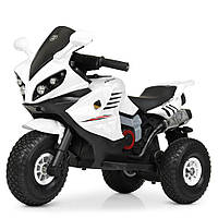 Дитячий електро мотоцикл M 4216AL-1 Bambi Racer, білий
