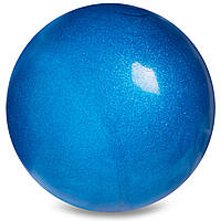 М'яч для художньої гімнастики Lingo Галактика C-6272 20см синій