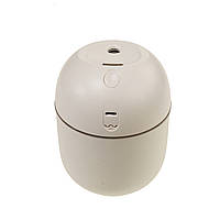 Ультразвуковой мини увлажнитель воздуха USB Humidifier White с подсветкой (F-S)