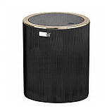 Набір аксесуарів для ванної кімнати із 5 шт, круглий Chomik OKY4782 чорний, фото 5