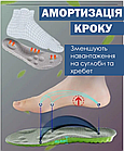 Ортопедичні устілки м'які анатомічні 45-46р від плоскостопості 4D, амортизувальні, фото 6