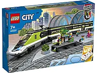 Конструктор LEGO City Trains Пассажирский поезд-экспресс 764 детали (60337)