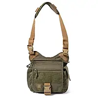 Сумка для скрытого ношения оружия 5.11 Daily Deploy Push Pack 5L - Ranger Green,зеленая сумка через плечо