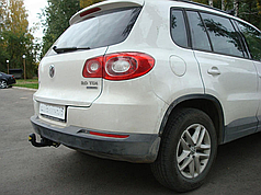 Фаркоп Volkswagen Tiguan 2007-2016 (Фольксваген Тігуан) польський на болтах