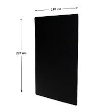 Стійка інформаційна з крейдяною табличкою, Рамка А4, з трубкою 500-1000 мм, Рекламна напольна стійка (1179), фото 5