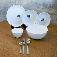 Набор посуды Luminarc Diwali White 43 предметов в тех таре